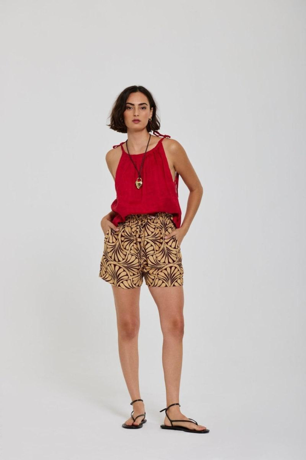 Beattie Printed Short - Shorts