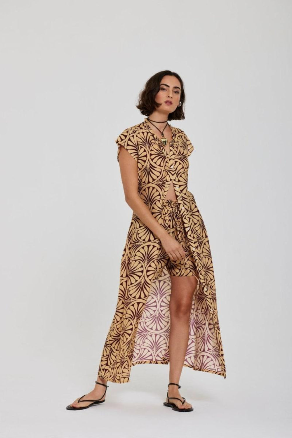 Beattie Printed Short - Shorts