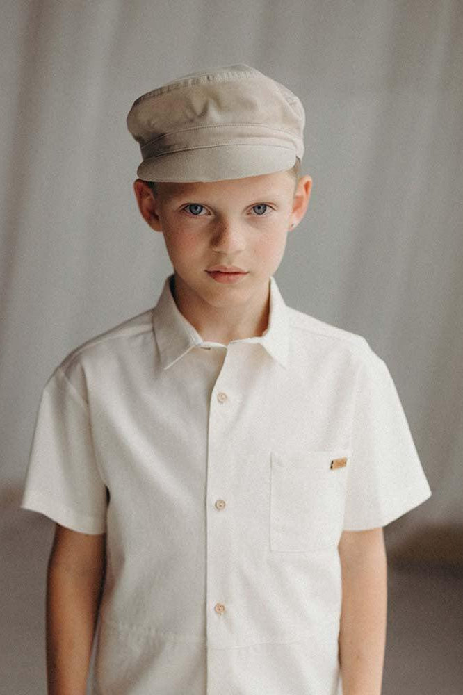 Beige Peak Cap - FINAL SALE - Cap