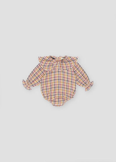 Benerice Baby Romper - Multicolor Check - 24m - Bodysuit