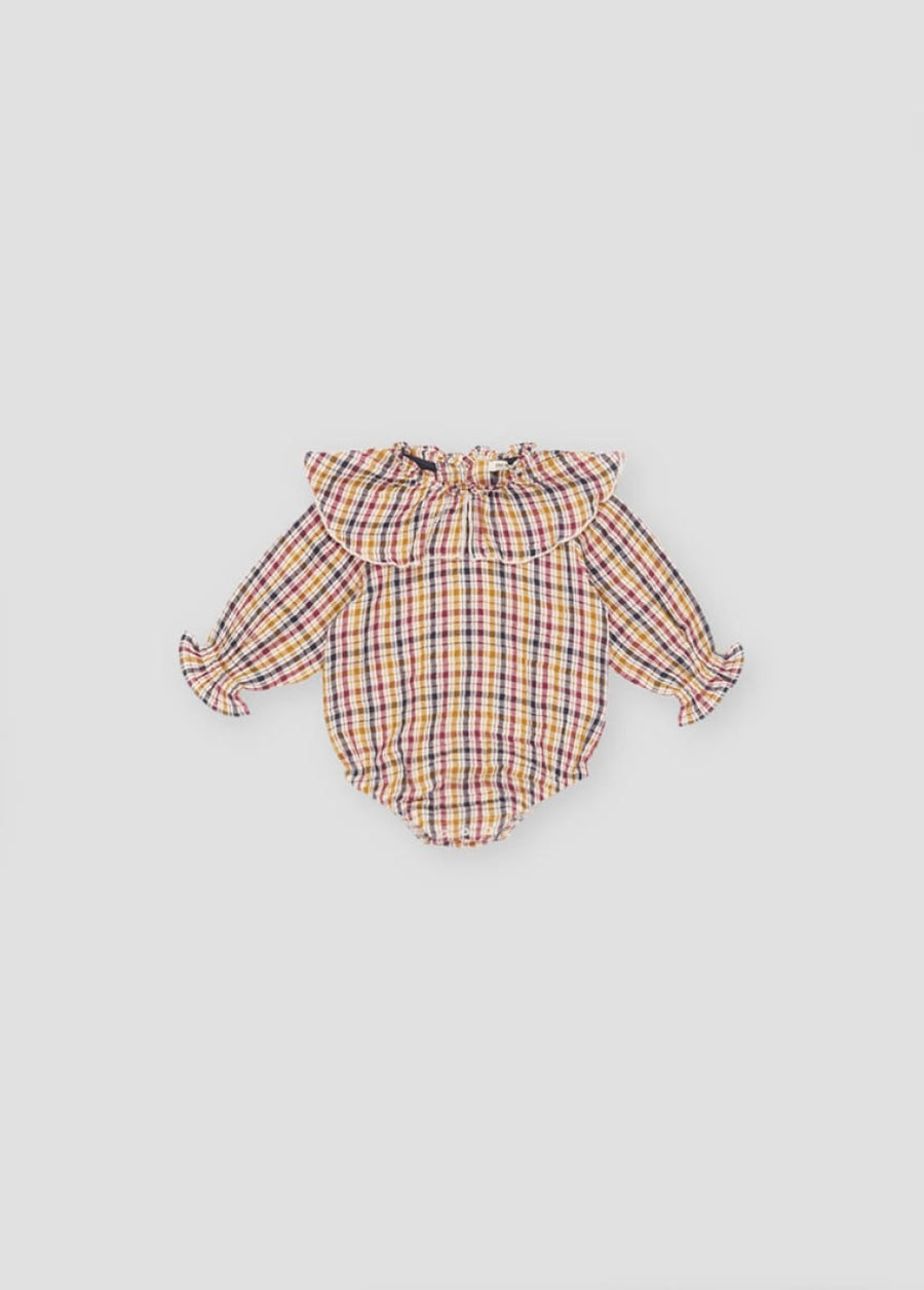 Benerice Baby Romper - Multicolor Check - 24m - Bodysuit