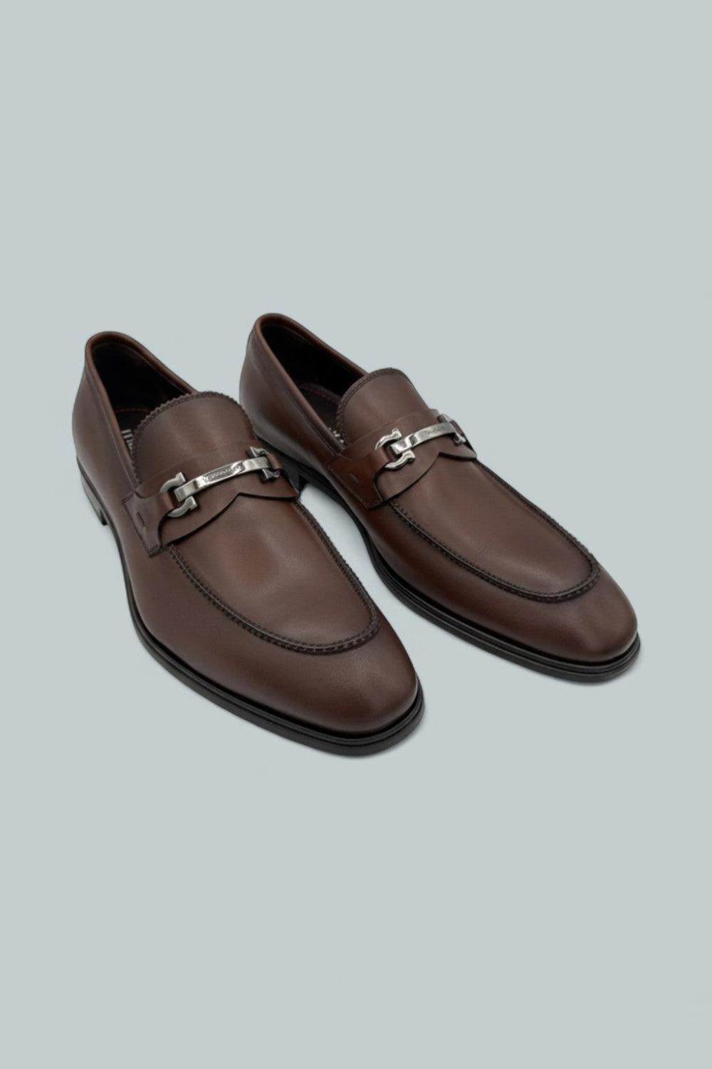 Bentley Doupont Lux Leather Bit Loafers - Midbrown - 11 - Loafers