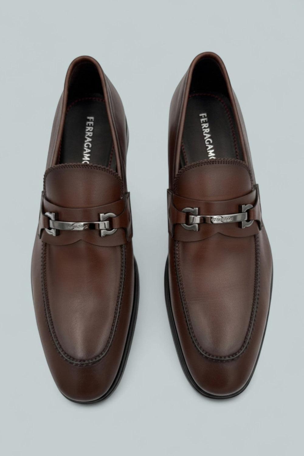 Bentley Doupont Lux Leather Bit Loafers - Midbrown - 11 - Loafers