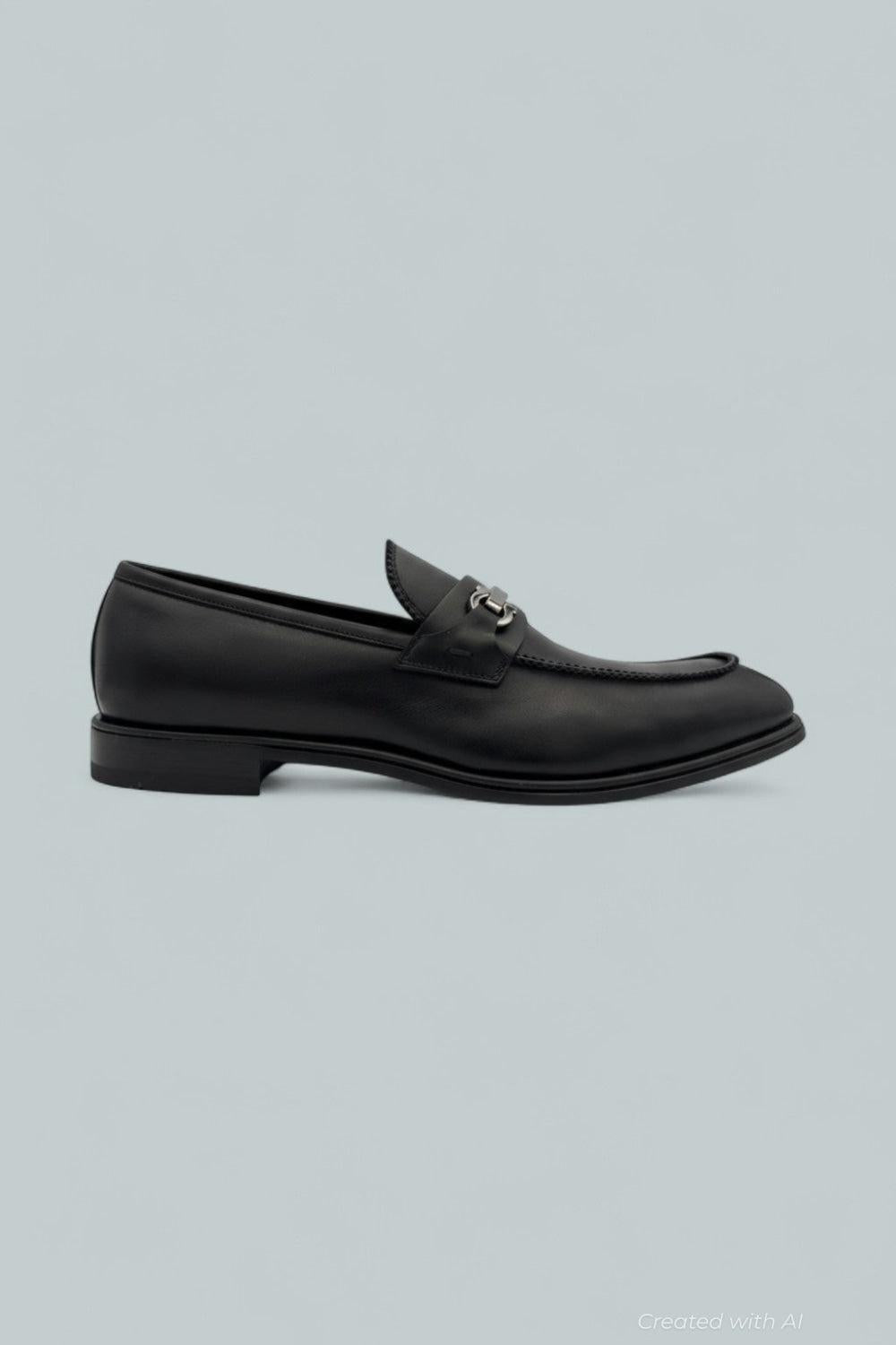 Bentley Doupont Lux Leather Bit Loafers - Nero - 10 - Loafers