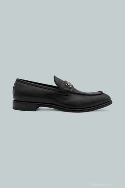 Bentley Doupont Lux Leather Bit Loafers - Nero - 10 - Loafers