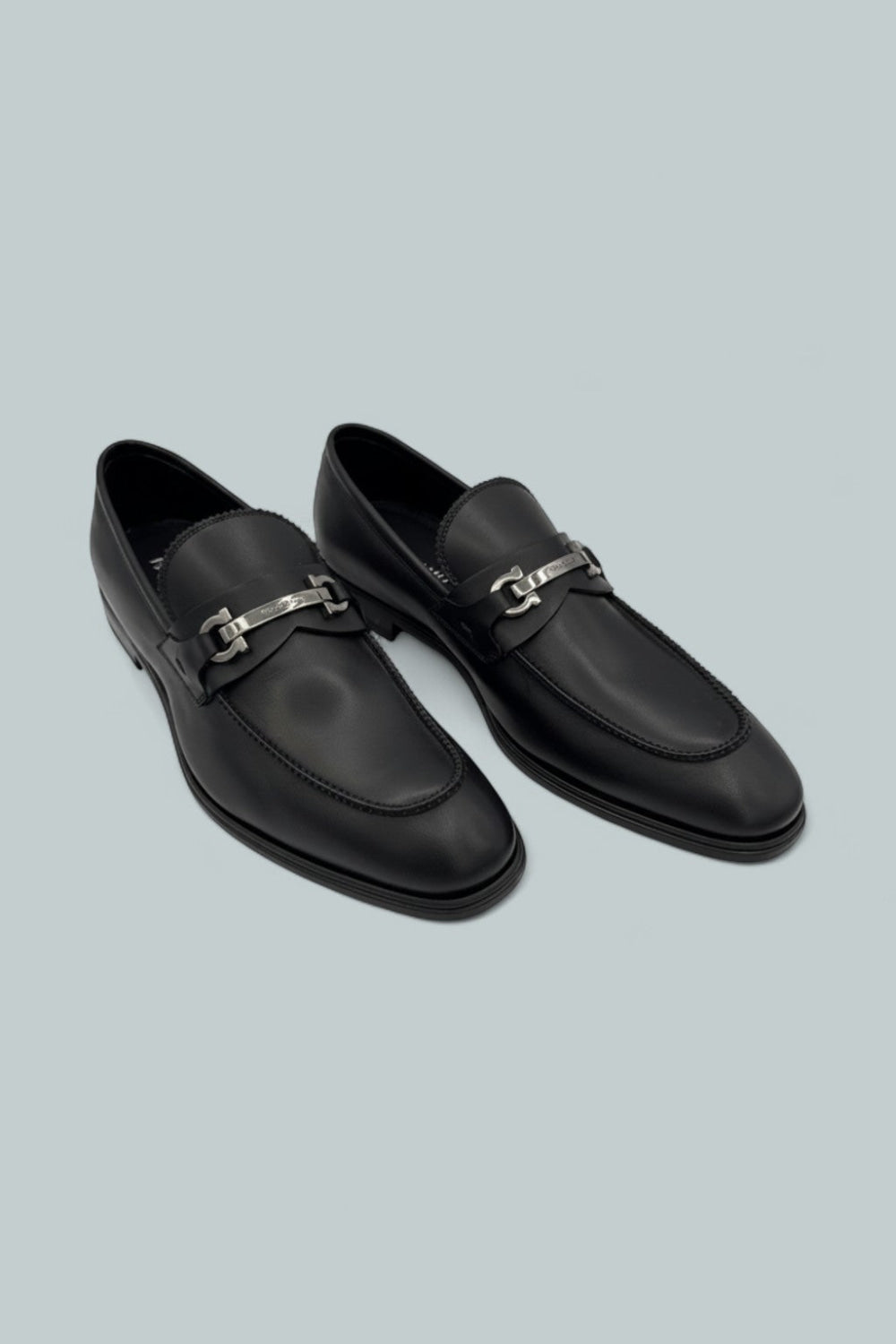Bentley Doupont Lux Leather Bit Loafers - Nero - 10 - Loafers