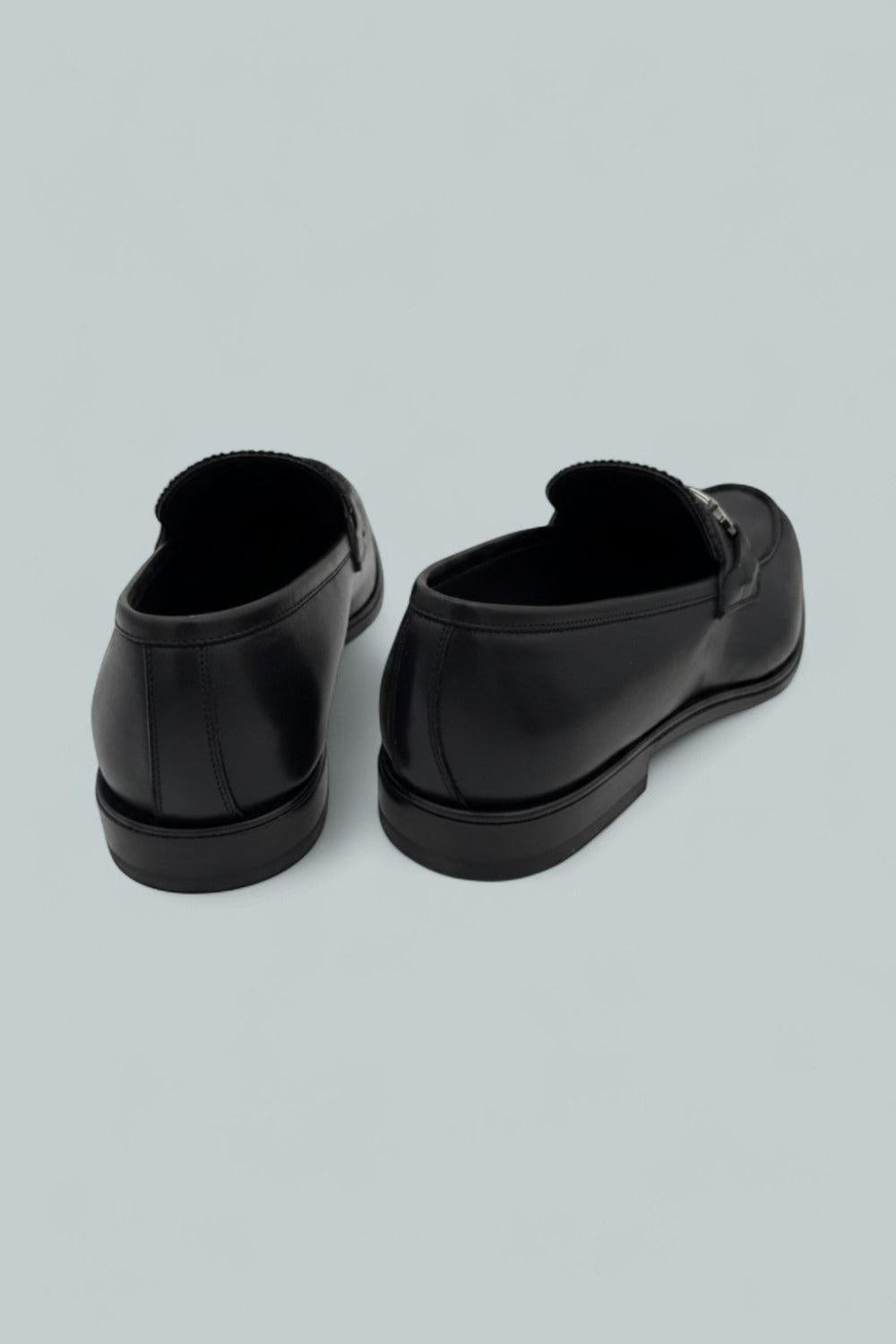 Bentley Doupont Lux Leather Bit Loafers - Nero - 10 - Loafers