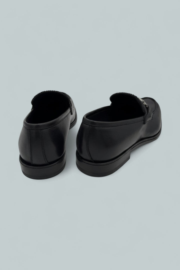 Bentley Doupont Lux Leather Bit Loafers - Nero - 10 - Loafers