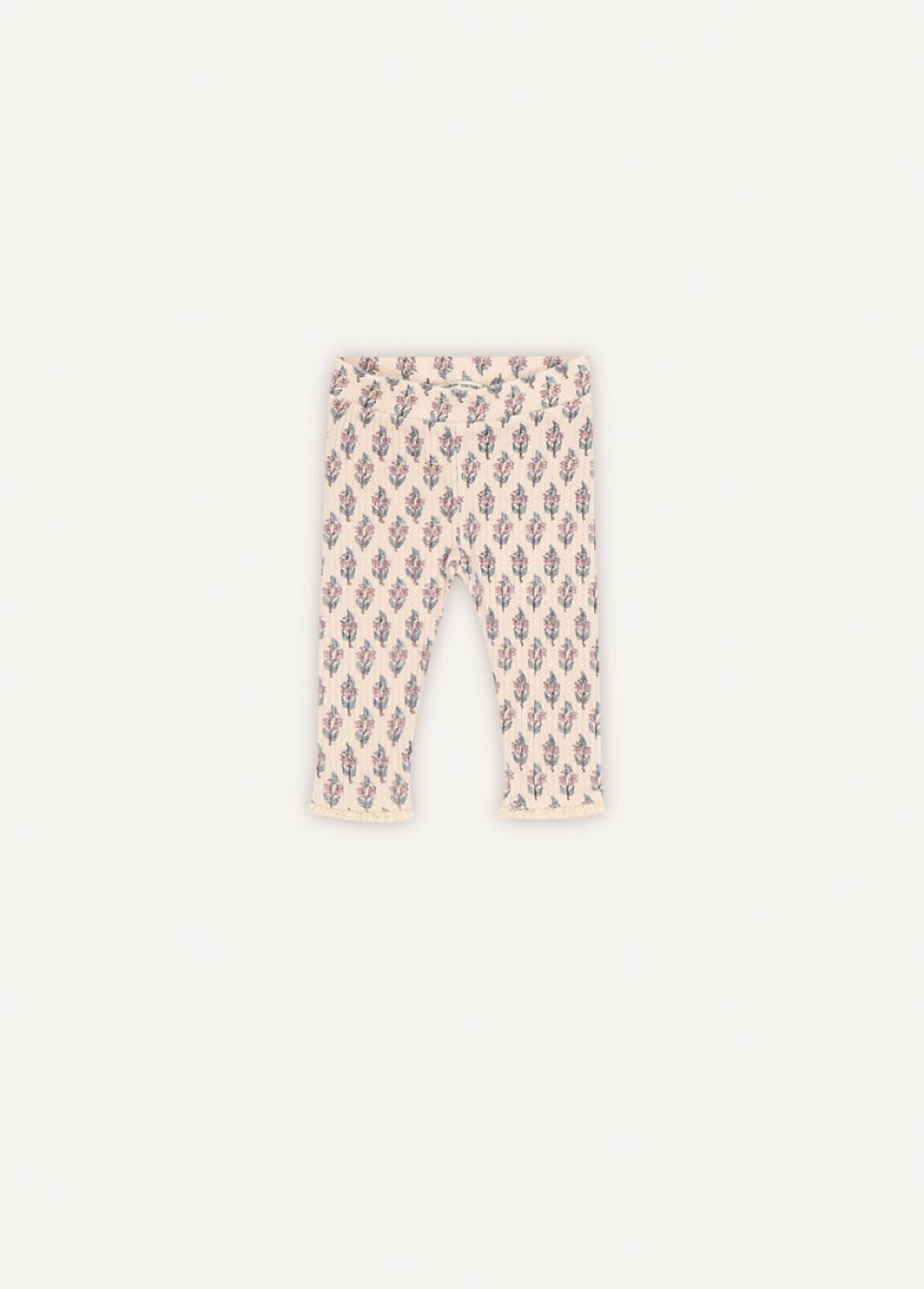Betsy Baby Lace Legging - Block Print - 6m - Leggings