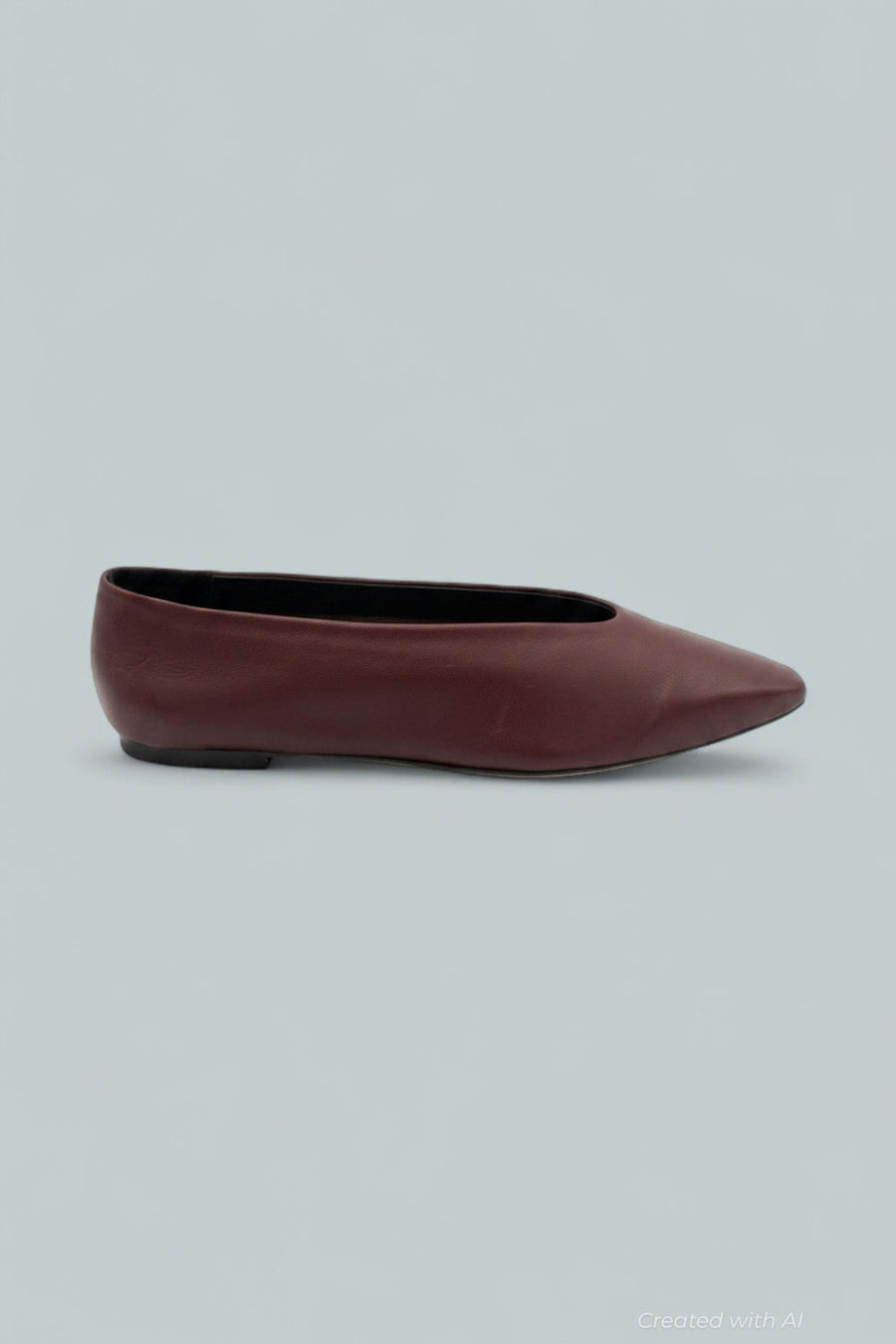 Betty Leather Flats - Port - EU 39.5 - Flats