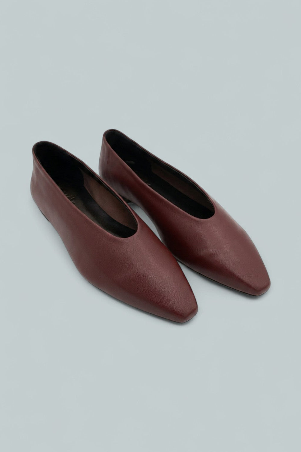 Betty Leather Flats - Port - EU 39.5 - Flats