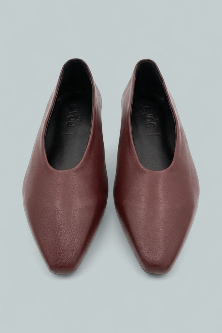 Betty Leather Flats - Port - EU 39.5 - Flats