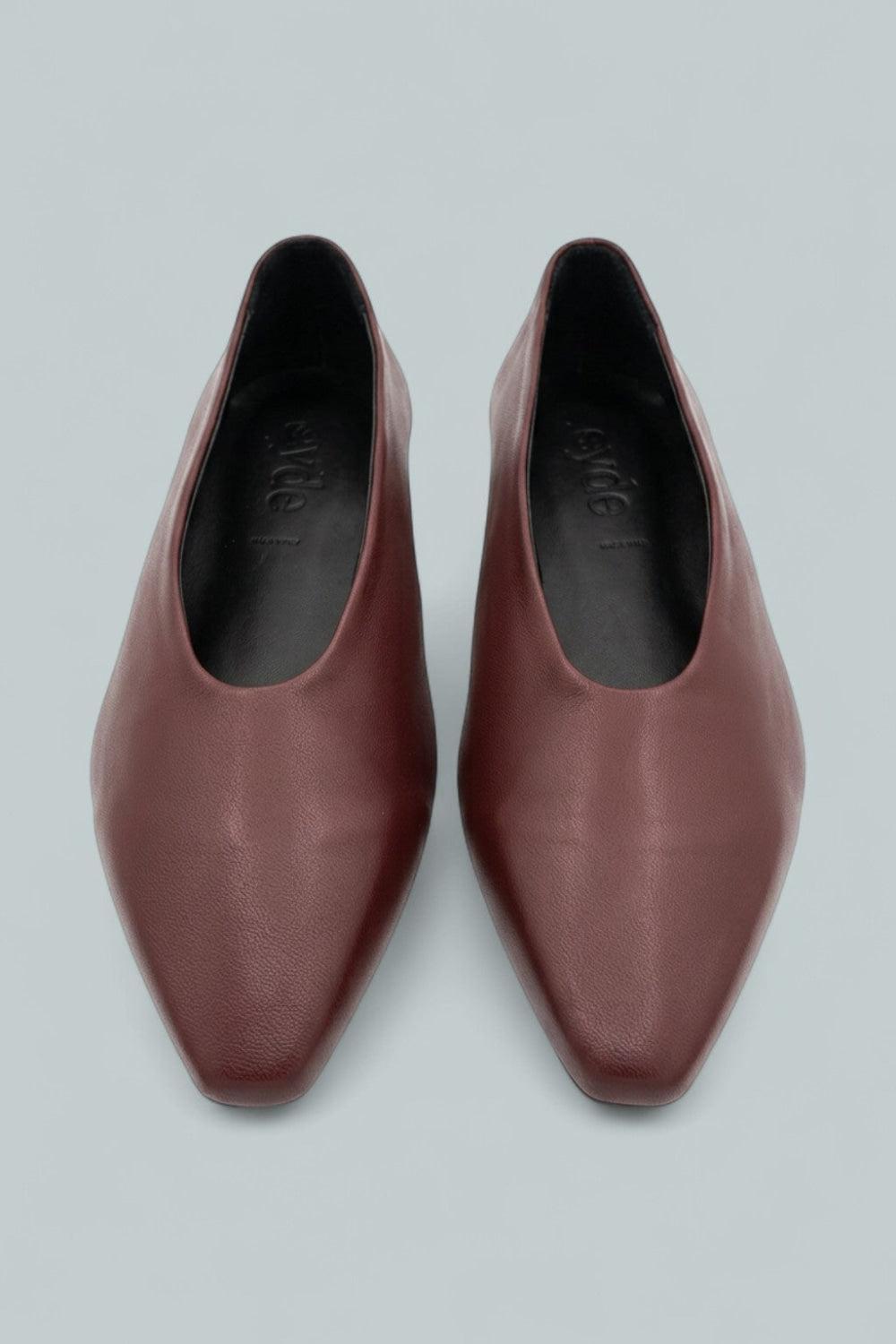 Betty Leather Flats - Port - EU 39.5 - Flats