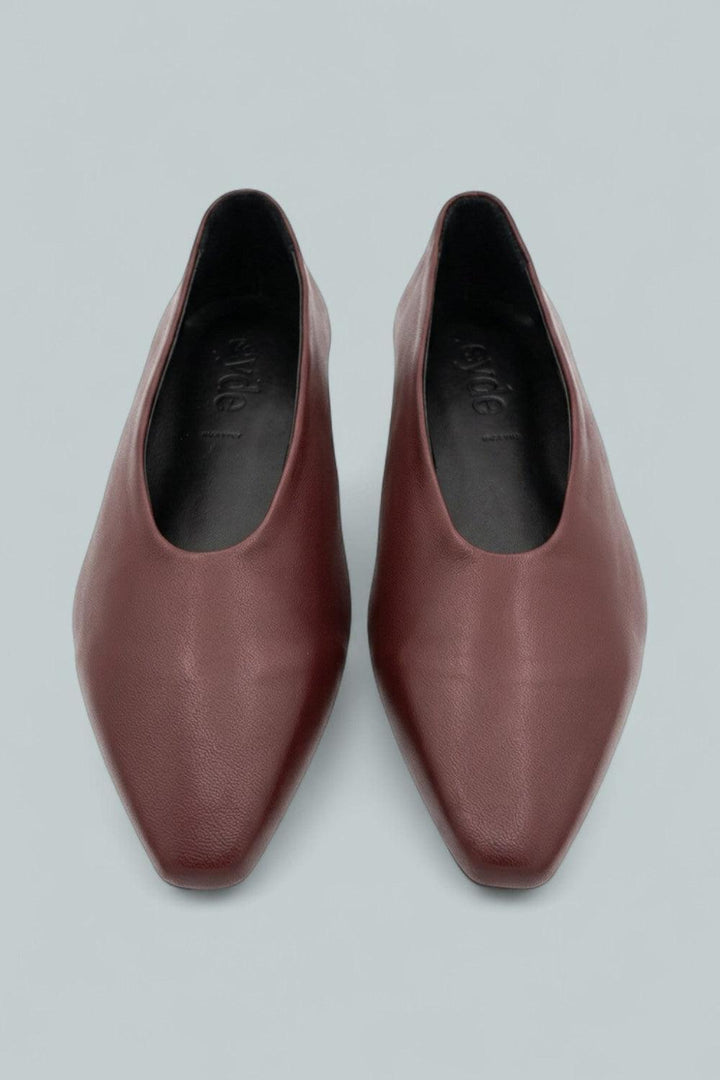 Betty Leather Flats - Port - EU 39.5 - Flats
