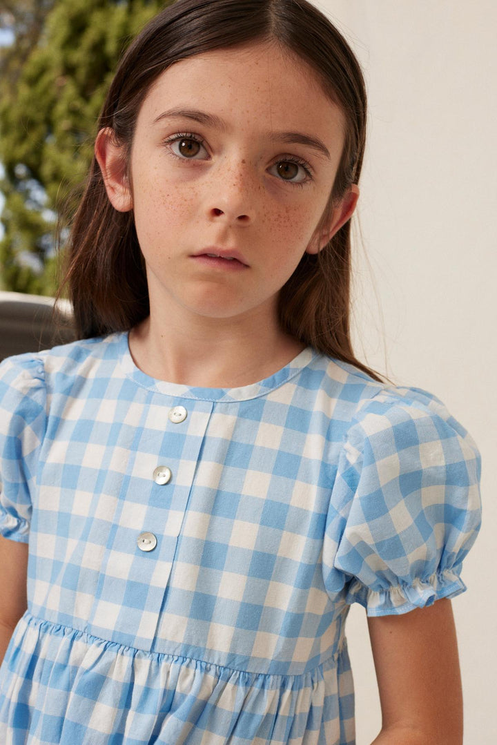 Viola Dress - Sailor Check