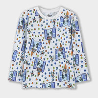 Floral Windows Long Sleeve Tee