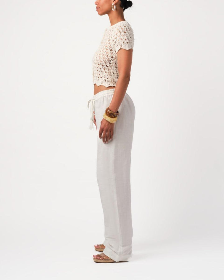 Bianca Pants - Blanca White - XL - Pants