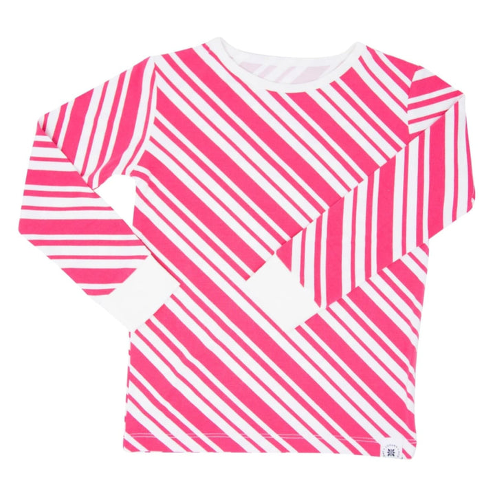 Big Kid Pajama - Candy Cane Stripe - Pajamas
