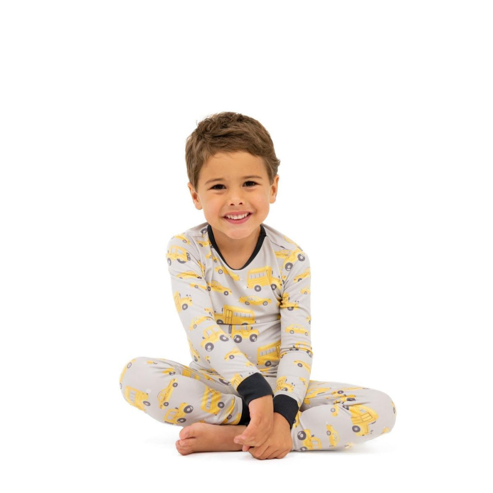 Big Kid Pajama - City Cars - Pajamas