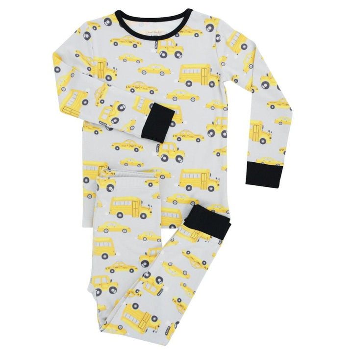 Big Kid Pajama - City Cars - Pajamas