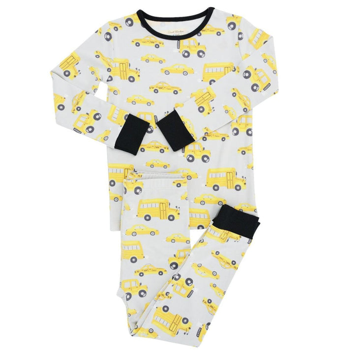 Big Kid Pajama - City Cars - Pajamas