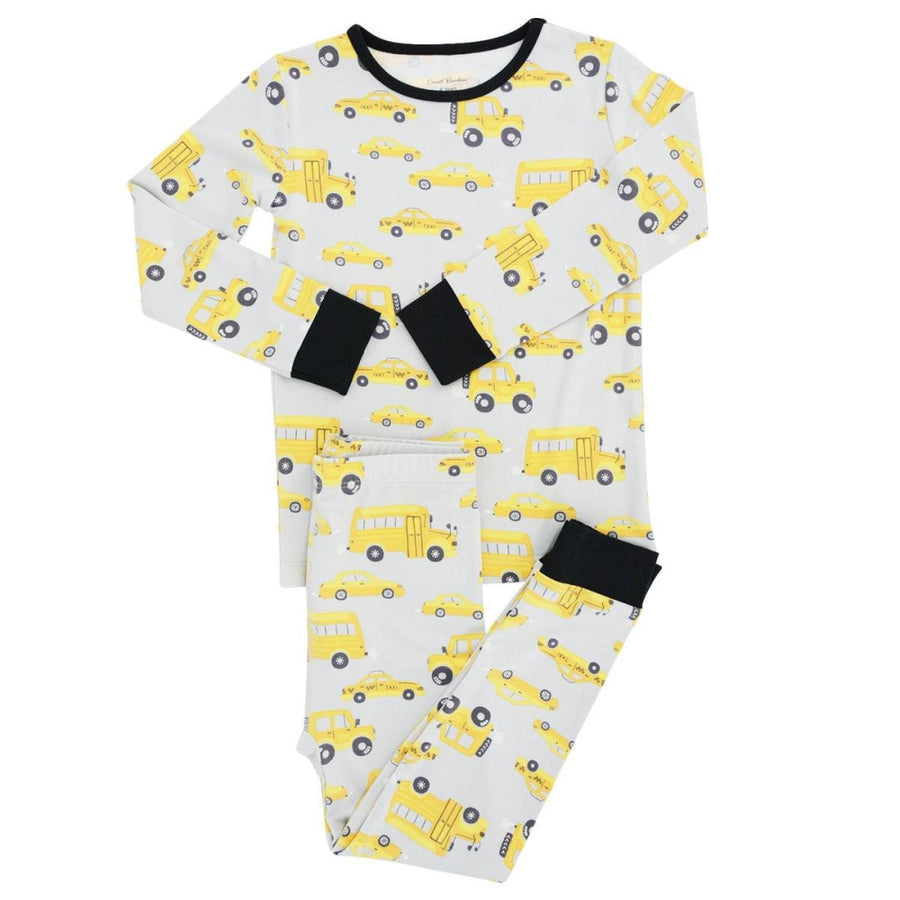 Big Kid Pajama - City Cars - Pajamas