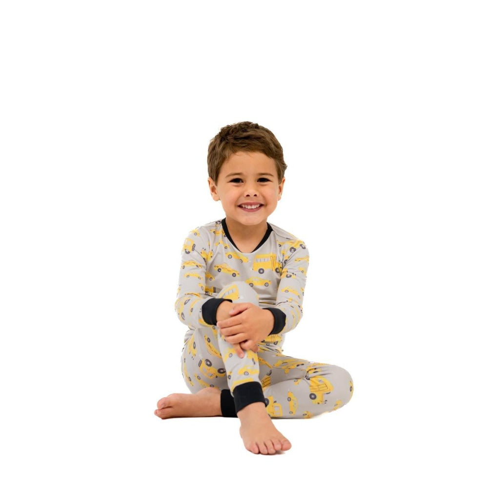 Big Kid Pajama - City Cars - Pajamas