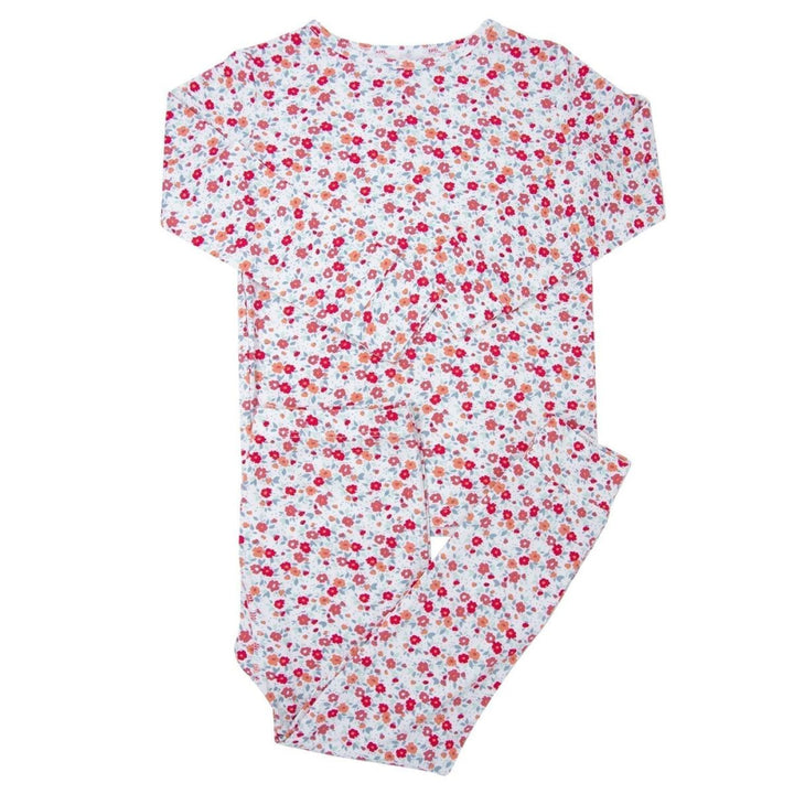 Big Kid Pajama - Crimson Floral - Pajamas