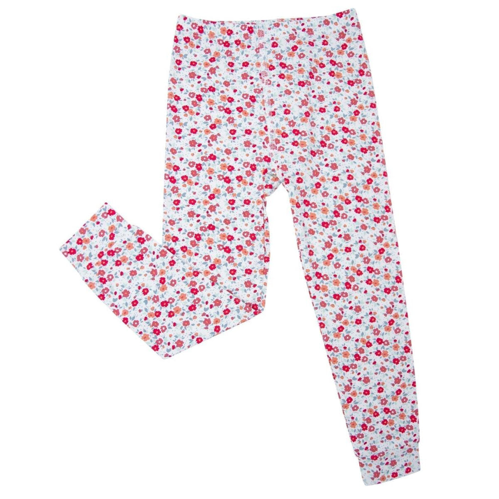 Big Kid Pajama - Crimson Floral - Pajamas