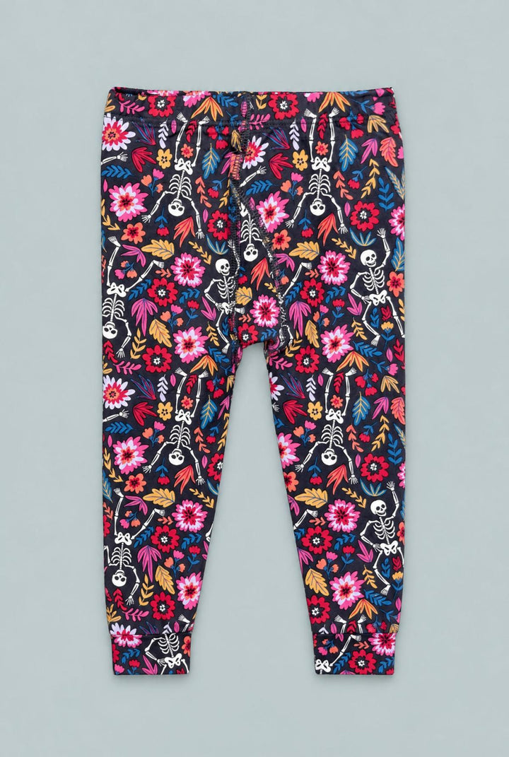 Big Kid Pajama Dia De Los Muertos - Day Of The Dead - Pajamas