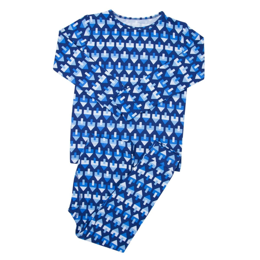 Big Kid Pajama - Dreidel Navy - Pajamas