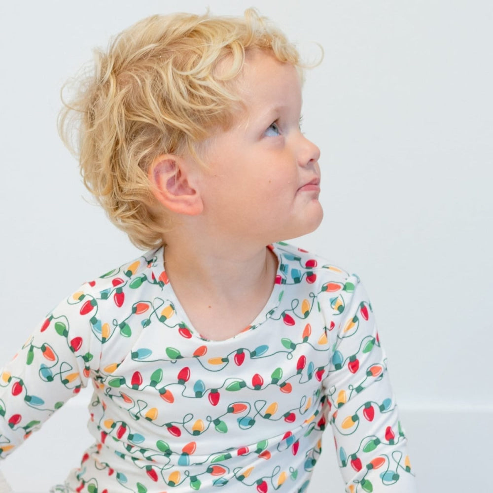 Big Kid Pajama - Holiday Lights - Pajamas