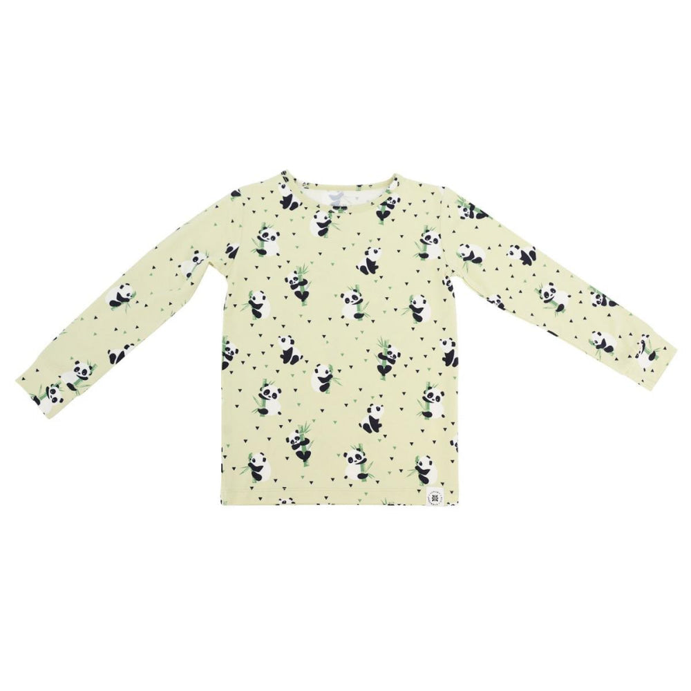 Big Kid Pajama - Panda Mint - Pajamas