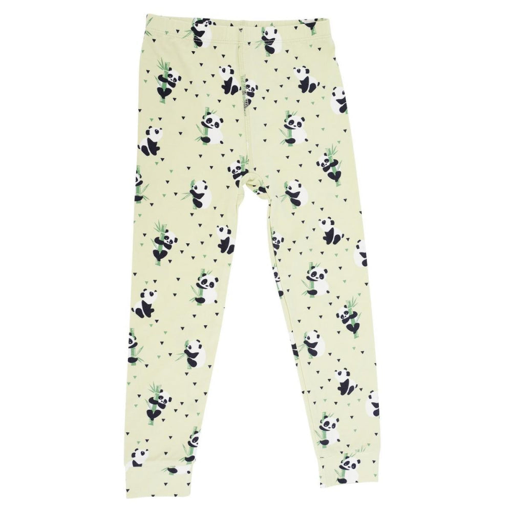 Big Kid Pajama - Panda Mint - Pajamas