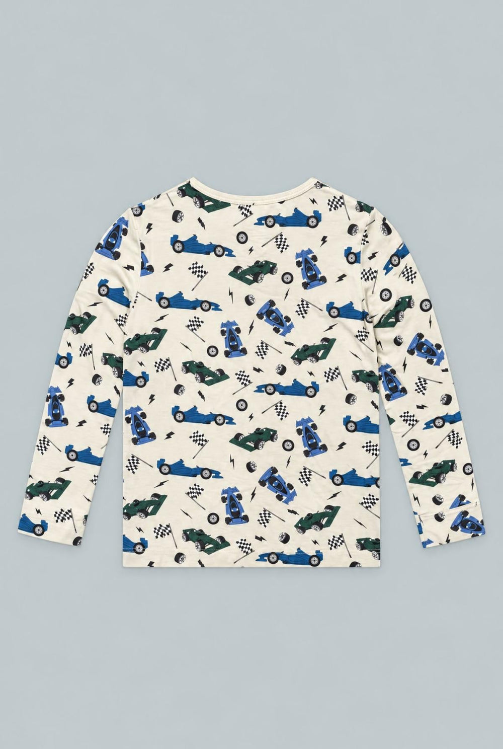 Big Kid Pajama - Race Cars - Pajamas