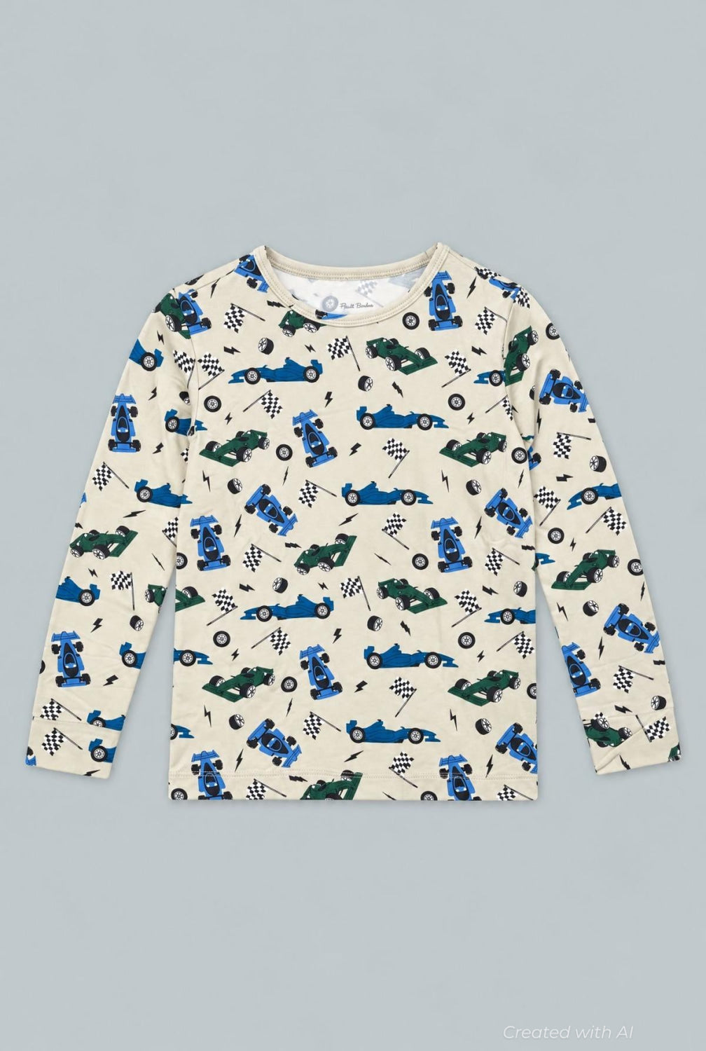 Big Kid Pajama - Race Cars - Pajamas