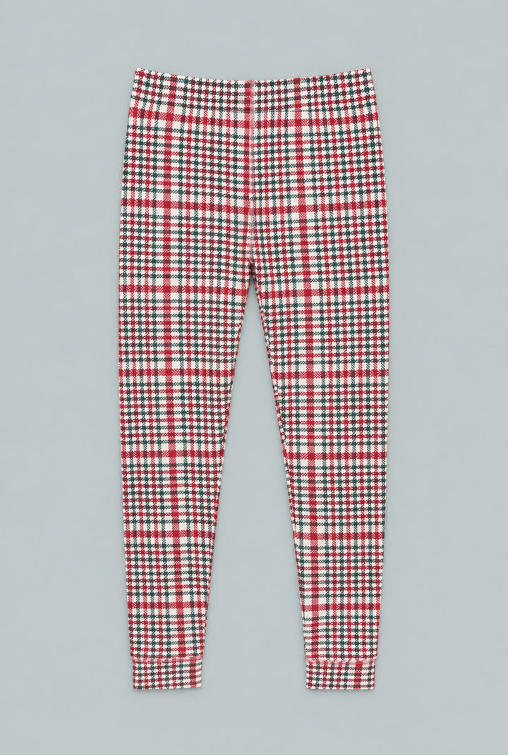 Big Kid Pajama - Red Tartan - Pajamas