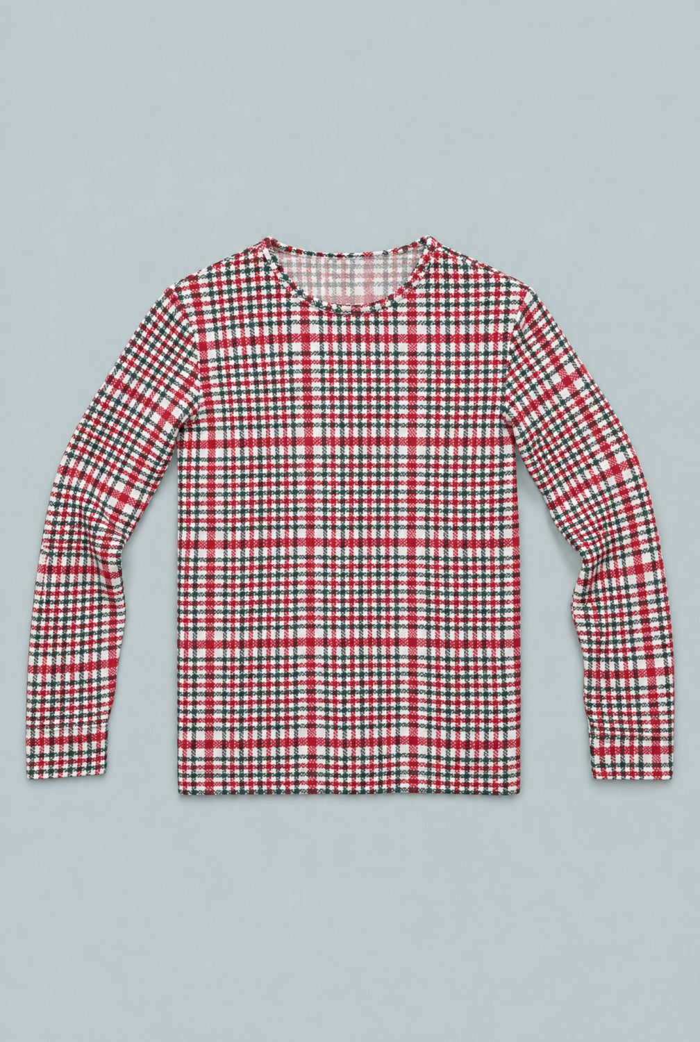 Big Kid Pajama - Red Tartan - Pajamas