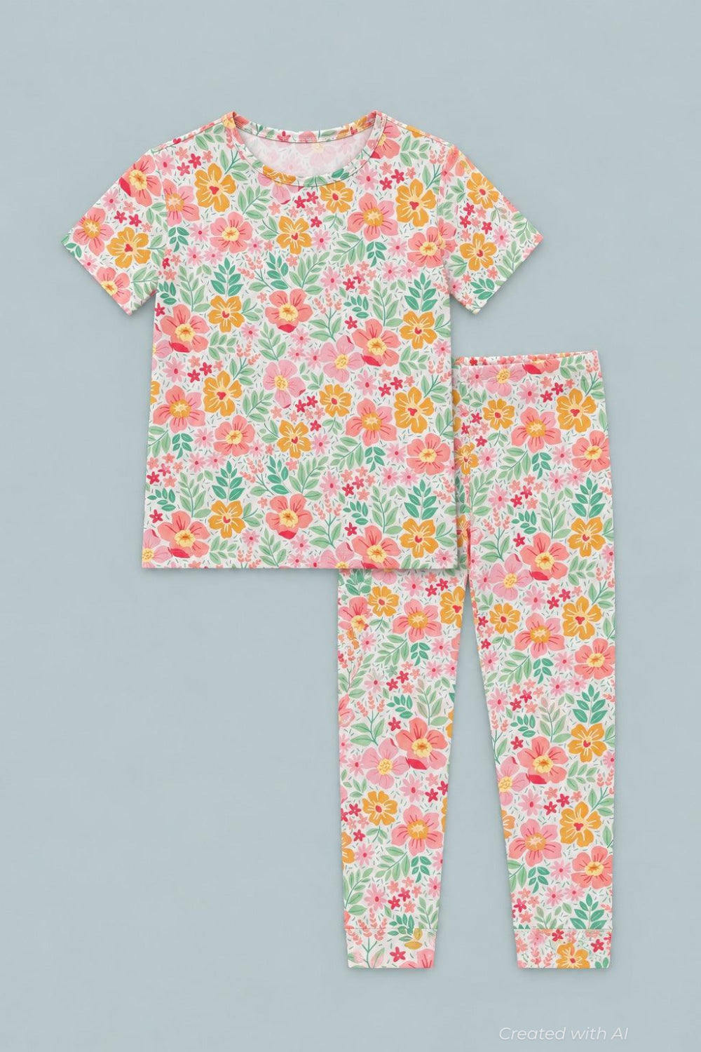 Big Kid Pajama S/S - Fantasy Flower - Pajamas