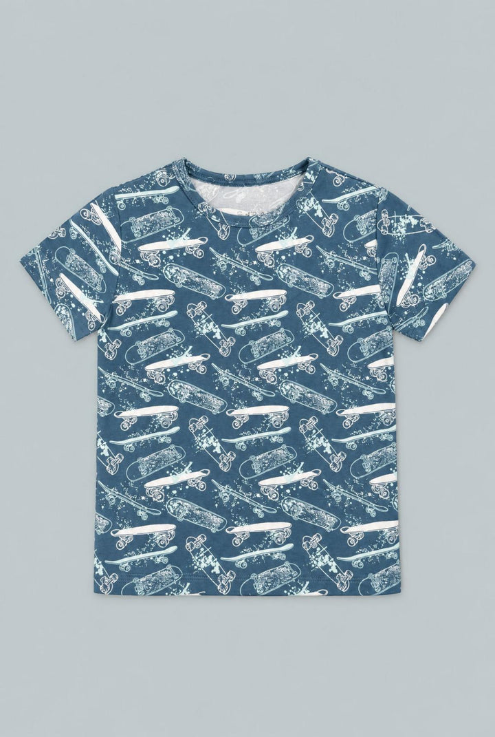 Big Kid Pajama S/S - Skateboards - Pajamas