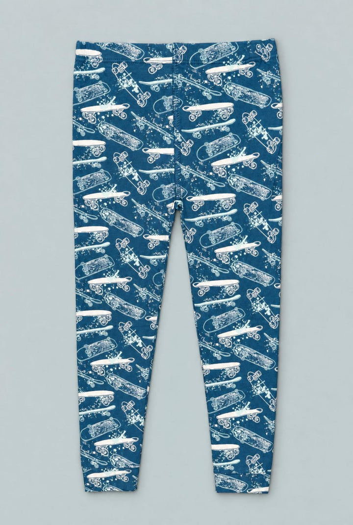 Big Kid Pajama S/S - Skateboards - Pajamas