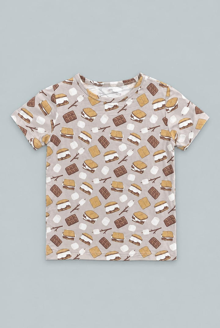 Big Kid Pajama Short Sleeve - S’mores - Pajamas