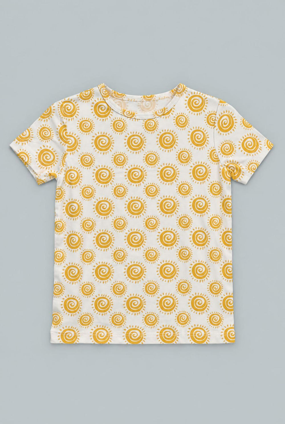 Big Kid Pajama Short Sleeves - Sunshine - Pajamas
