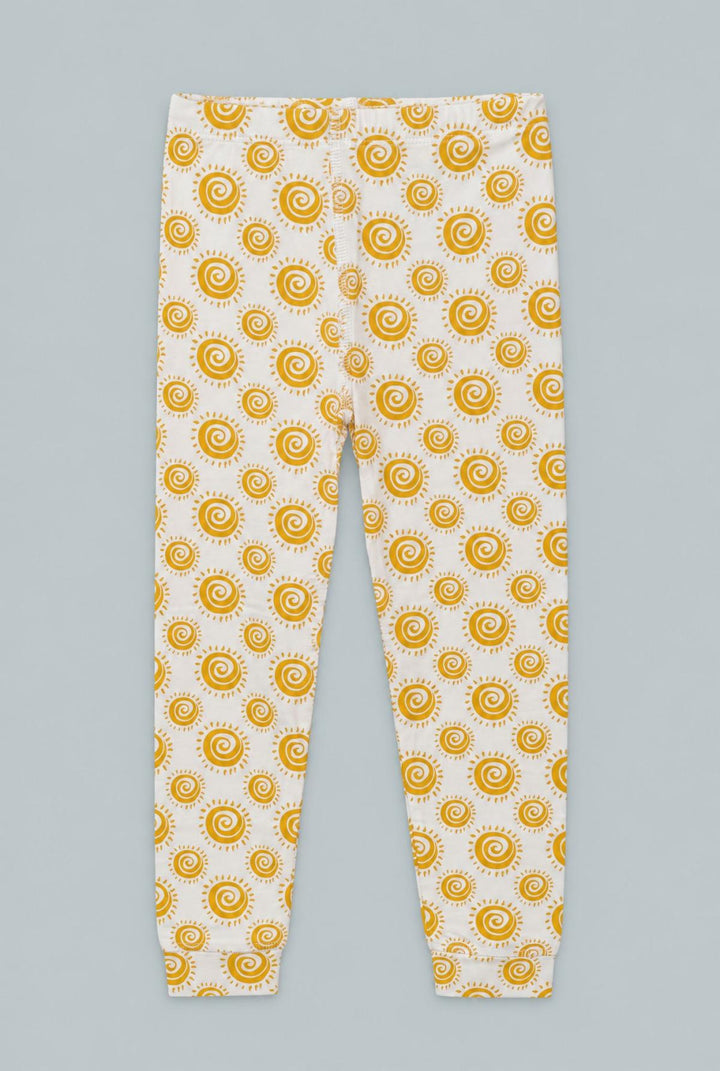Big Kid Pajama Short Sleeves - Sunshine - Pajamas