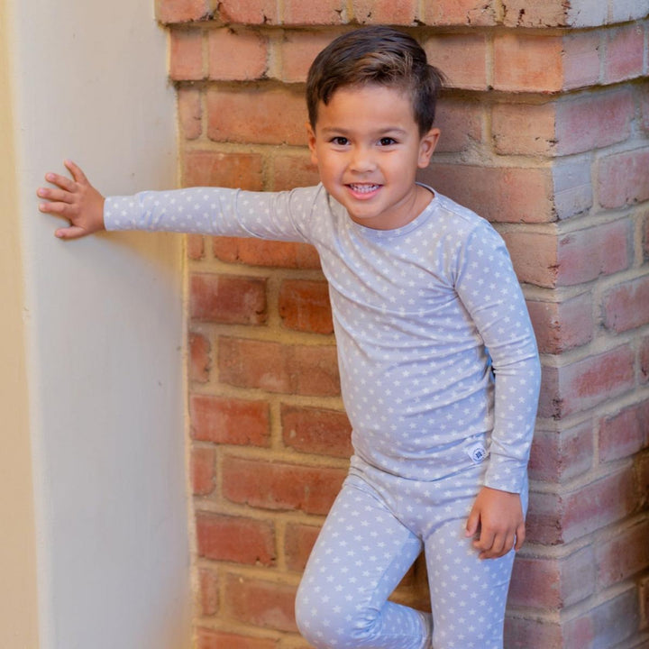 Big Kid Pajama - Stars Grey - Pajamas