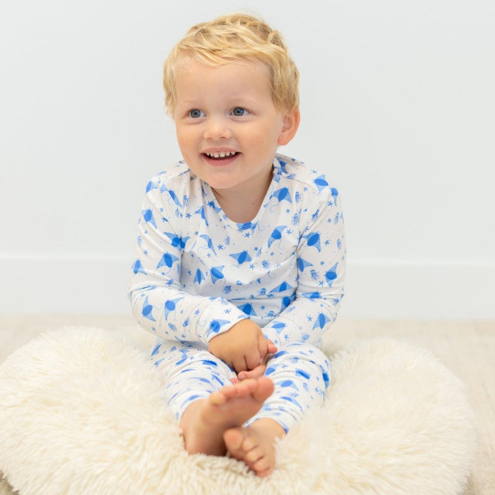 Big Kid Pajama - Stingray Blue - Pajamas