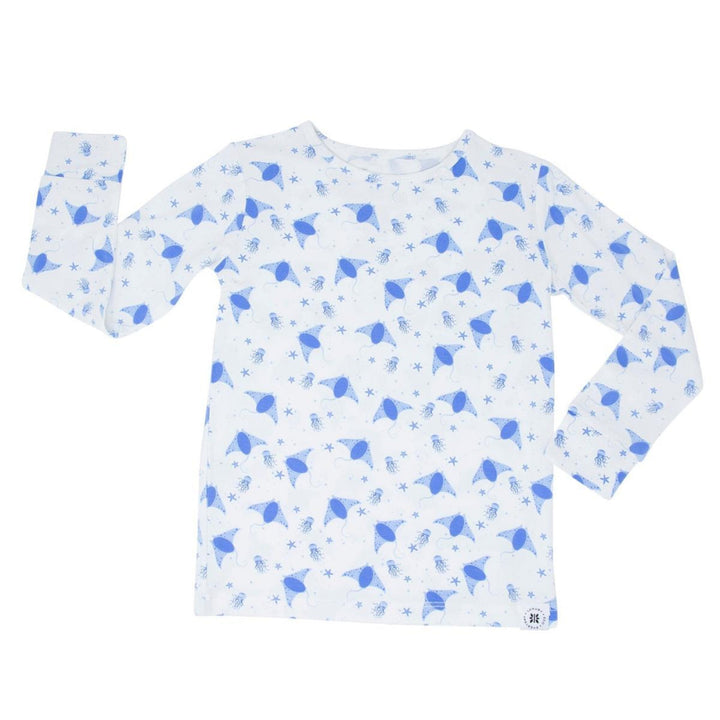 Big Kid Pajama - Stingray Blue - Pajamas
