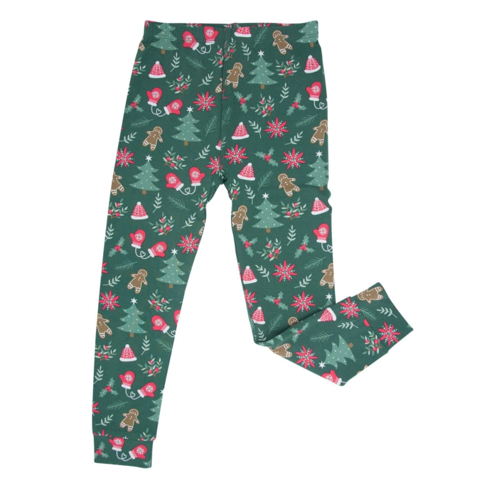 Big Kid Pajama - Tis The Season Evergreen - Pajamas