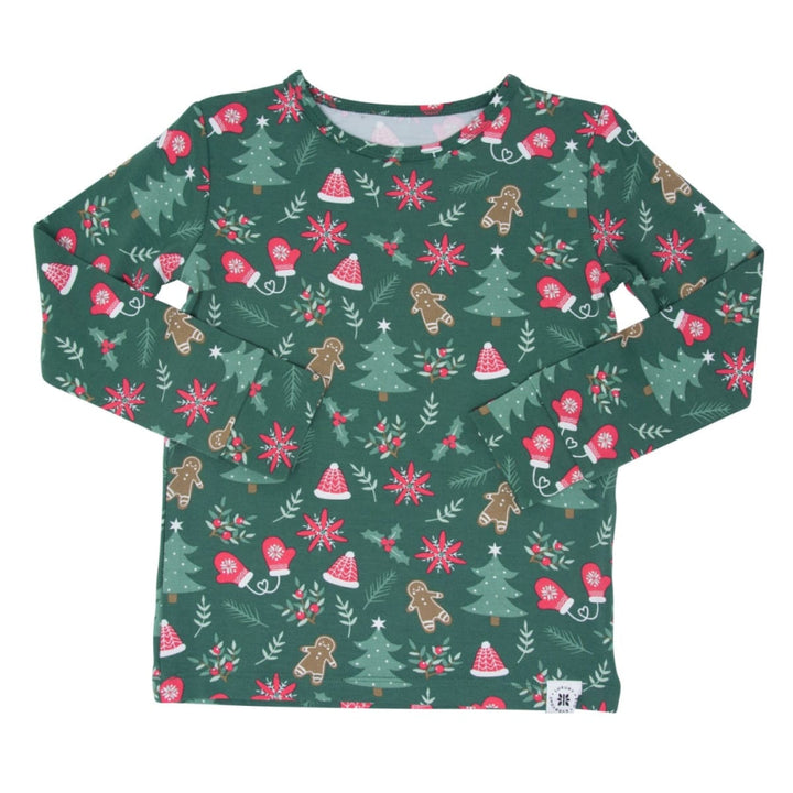 Big Kid Pajama - Tis The Season Evergreen - Pajamas