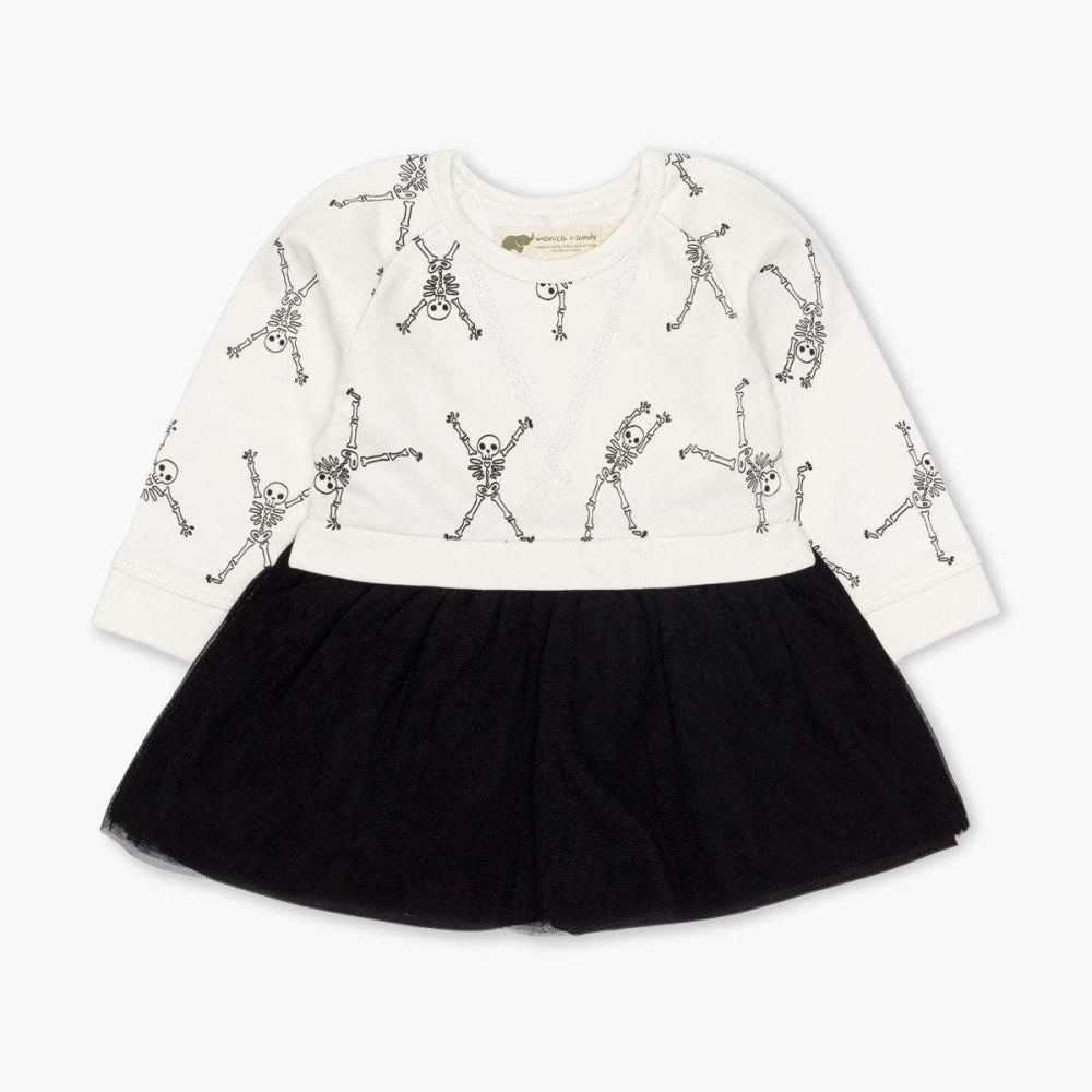 Big League Tulle Dress - Funny Bones - 0-6m - Dresses